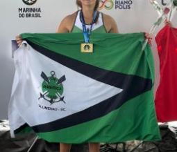 Estudante da Barão conquista medalhas na 1ª Etapa do Campeonato Catarinense de Remo