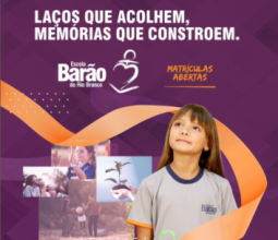 Escola Barão: tradição de 70 anos combinada com um olhar para o presente e para o futuro