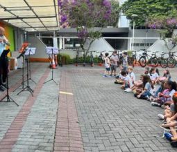 Barão Cultural leva arte e talento ao intervalo da Escola Barão