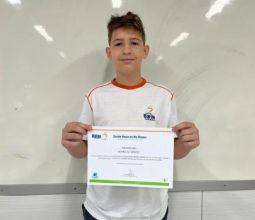 Estudante da Barão é destaque na OBMEP