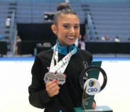 Estudante da Barão é vice-campeã brasileira na Ginástica Rítmica