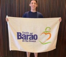 Estudante da Barão participa dos jogos JESC em Criciúma