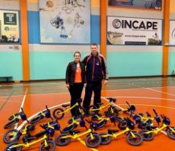 Barão renova parceria e adquire novas bicicletas de equilíbrio para a Educação Infantil